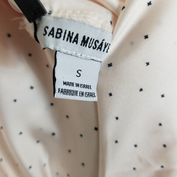 SABINA MUSAYEV Women Teagan Maxi Dress Ivory Print  S - Picture 5 of 7